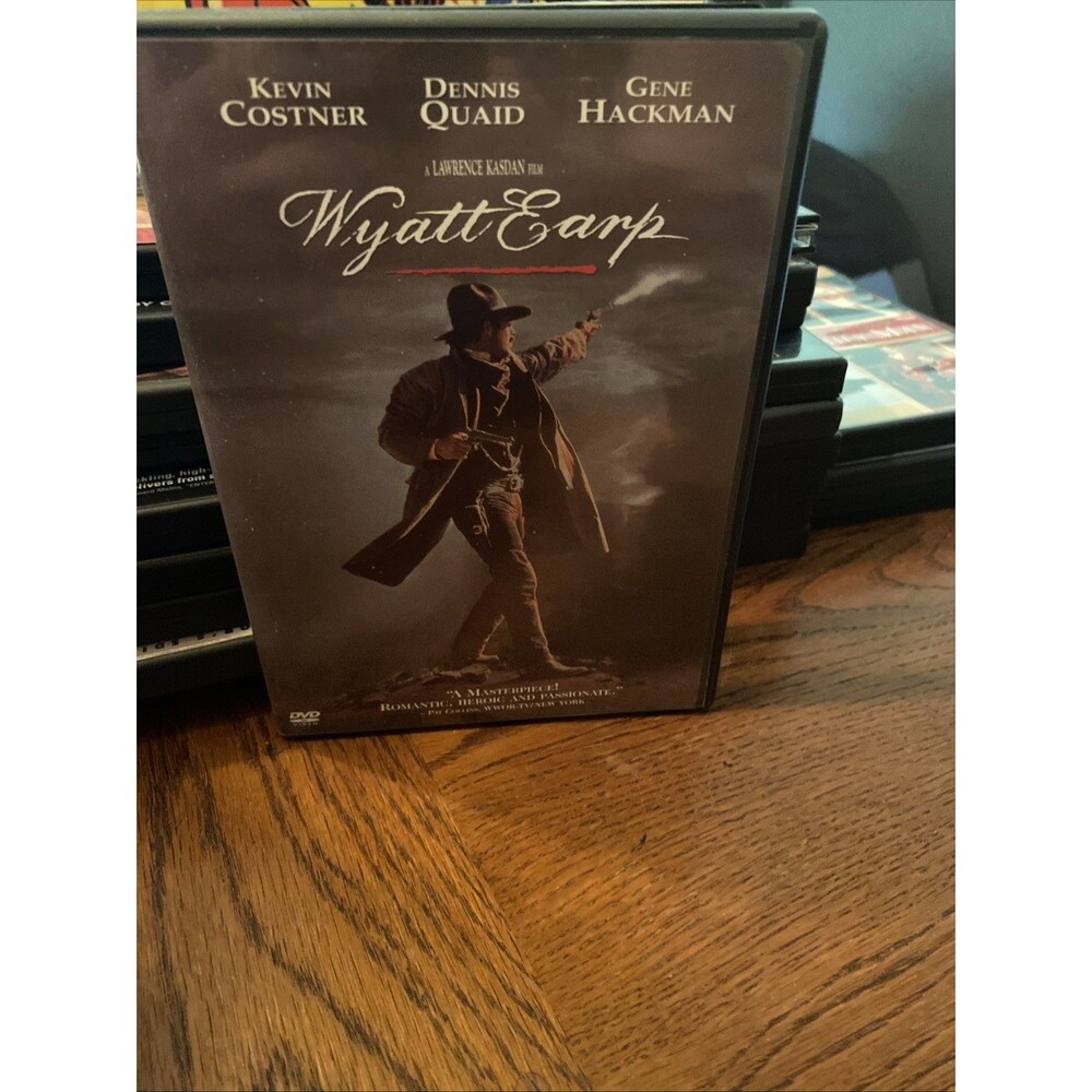 Wyatt Earp (DVD, 1994) Kevin Cstner Dennis Quaid Gene Hackman Western